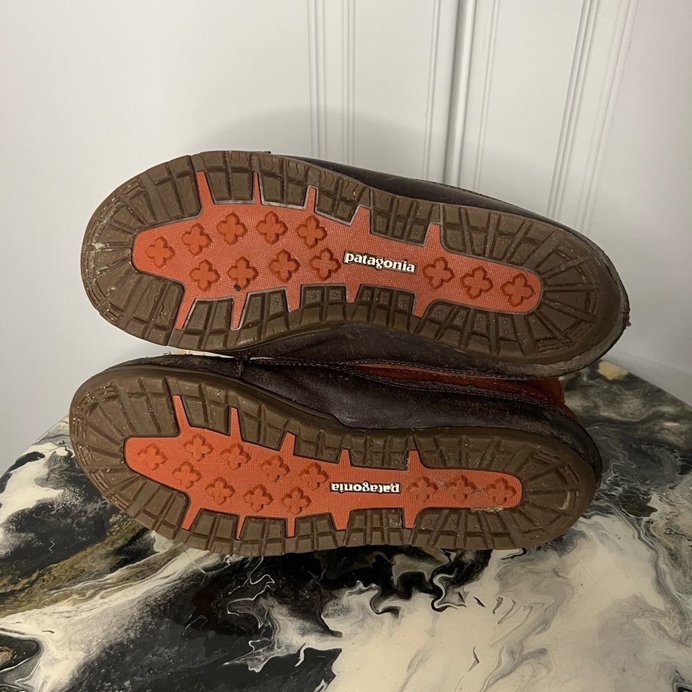 Patagonia Activist Waterproof Rusted Iron Suede Boots 6.5 - Picture 8 of 10